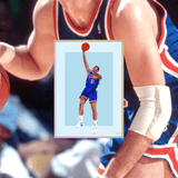 Affiche d'art Drazen Petrovic - Premiere Base