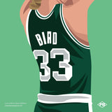 Affiche d'art Larry Bird - Premiere Base