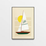 Affiche d'art Sailing Boat - Premiere Base