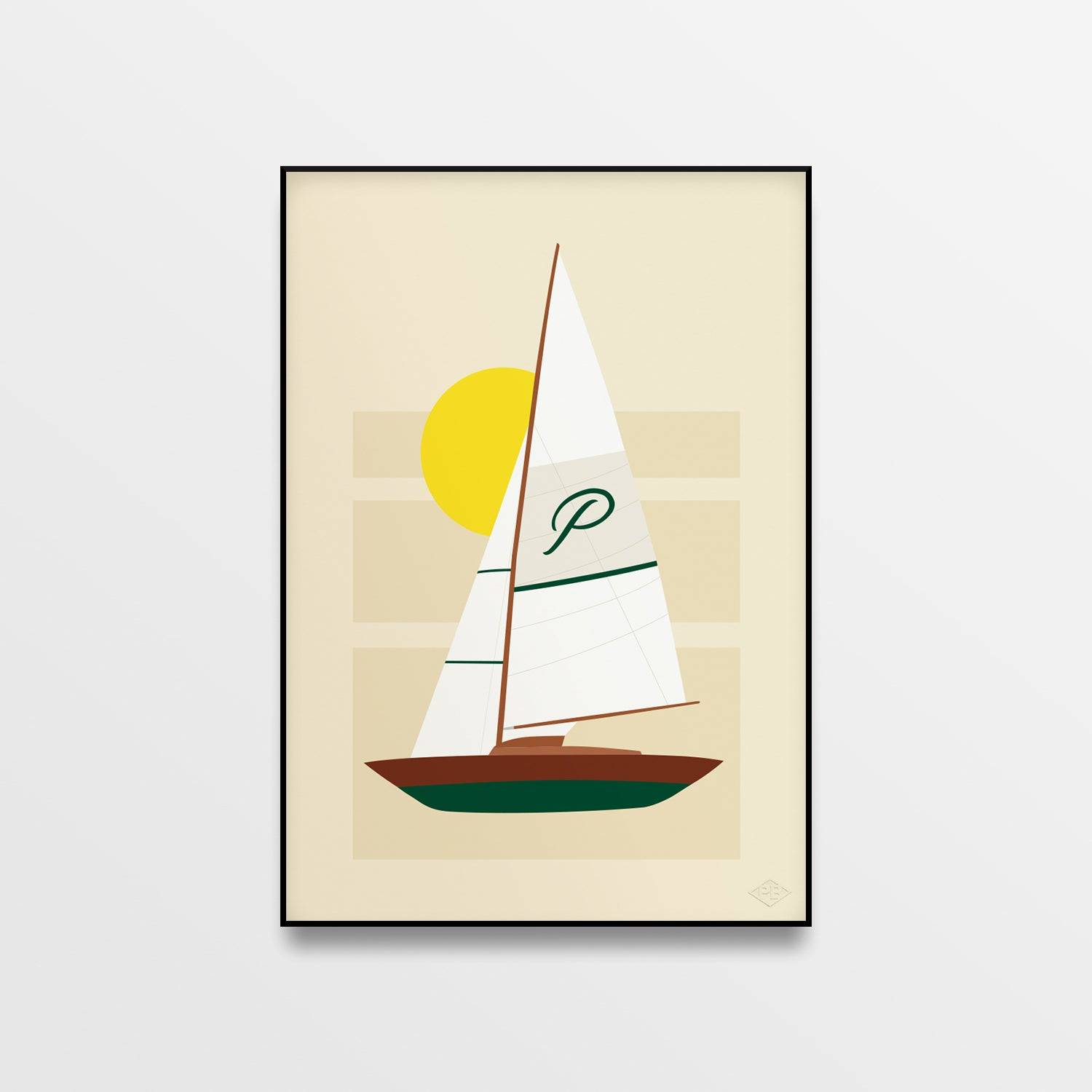 Affiche The Sailing Boat