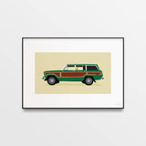 Affiche d'art Jeep Grand Wagoneer, Green Edition - Premiere Base