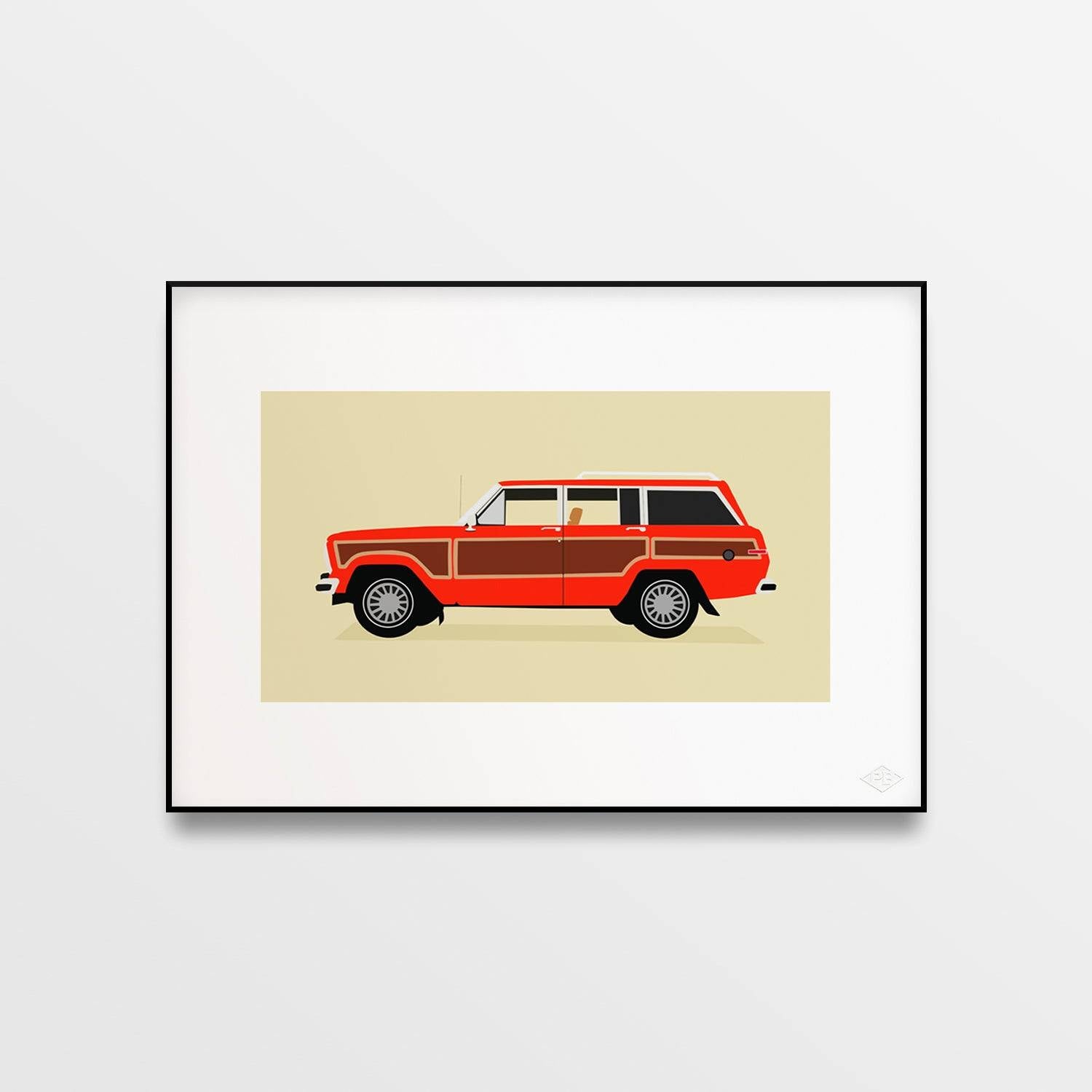Affiche Jeep Grand Wagoneer